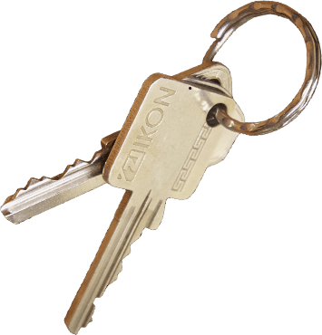 Keys on a keyring